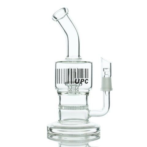 "The Equalizer” Dab Rig by UPC - 8” Dual Honeycomb to Showerhead Perc 