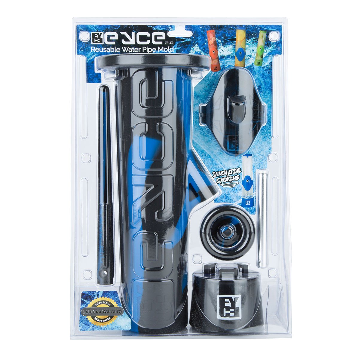Eyce Mold 2.0 Solid Ice Water Pipe by Eyce | Mission Dispensary