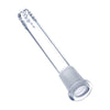 18mm to 14mm Fire Cut Downstem by Mission Dispensary | Mission Dispensary