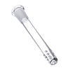18mm to 14mm Fire Cut Downstem by Mission Dispensary | Mission Dispensary