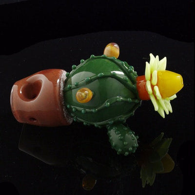 Glassheads “Succulent Cactus Planter” Spoon Pipe 🌵 