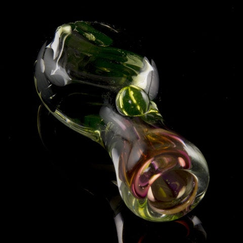Flat Belly "Noctiluca" Illuminati Glass Chillum 