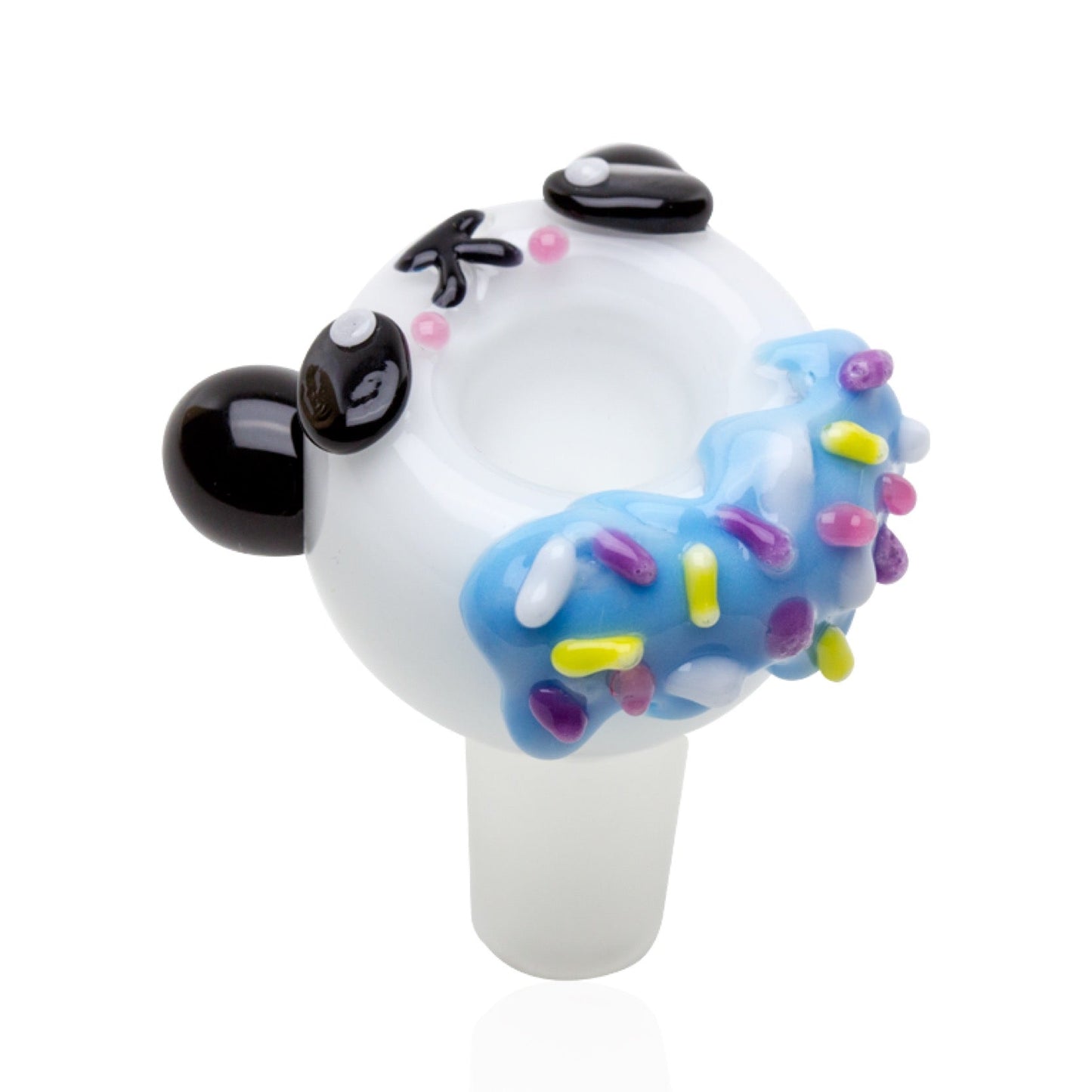 Empire Glassworks “Panda Donut” Bowl Piece 🐼 