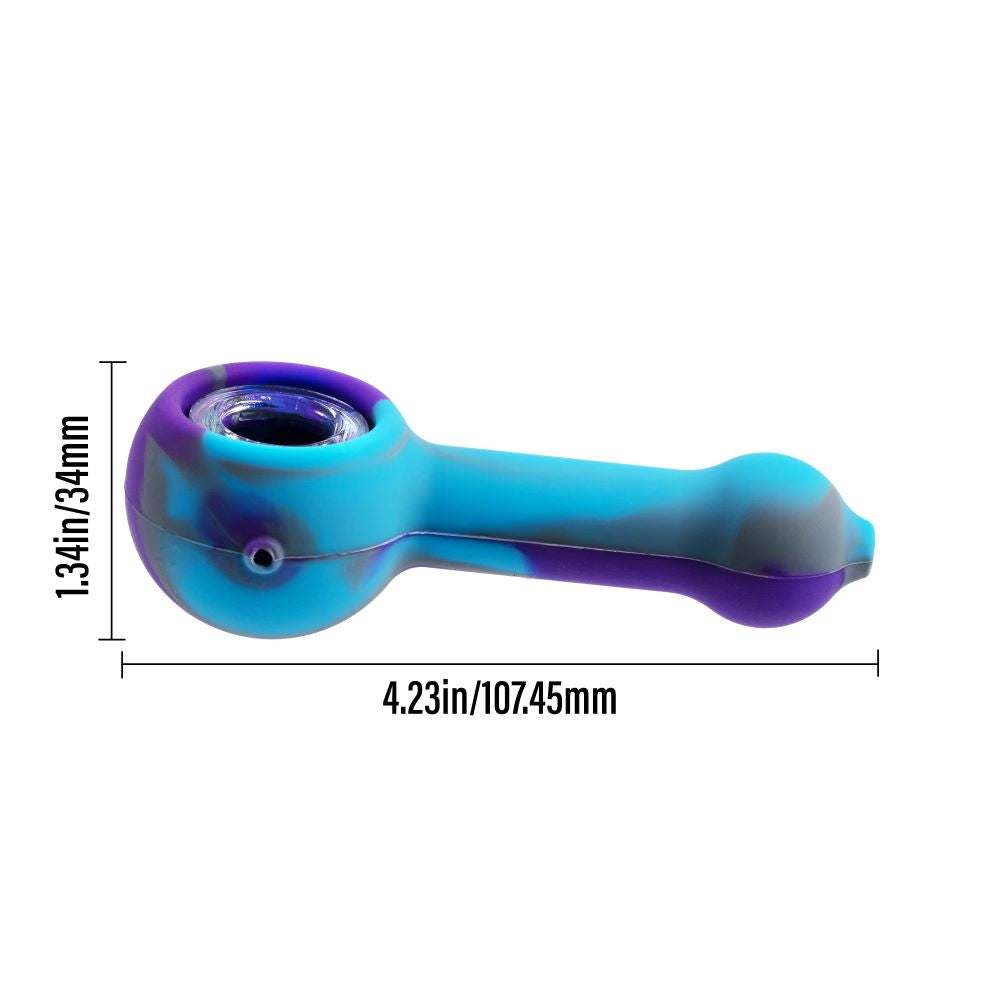 3 Gates Silicone Spoon Pipe by 3 Gates Global | Mission Dispensary