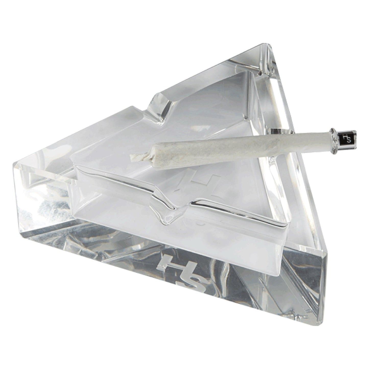Higher Standards Crystal Glass Ashtray by Higher Standards | Mission Dispensary