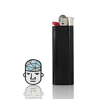Glassheads "Glass Guy" Hat Pin 