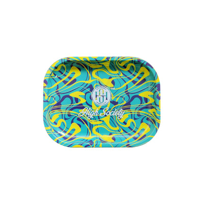 High Society Small Rolling Tray Shaman by The Puff Brands | Mission Dispensary
