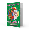 420 Cardz Merry Spliffing Christmas Card by 420 Cardz | Mission Dispensary