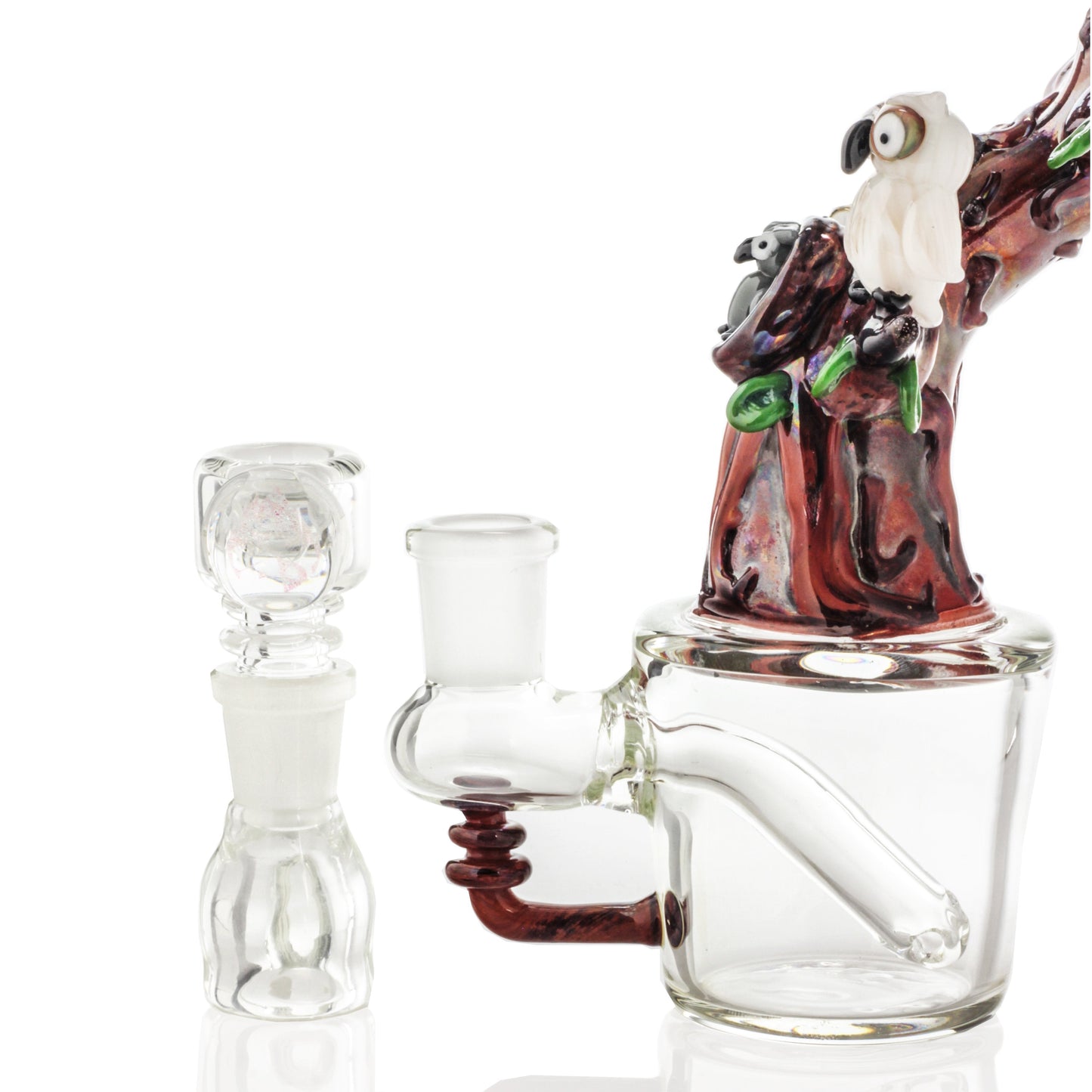 Empire Glassworks Hootie the Owl Nano Bong 