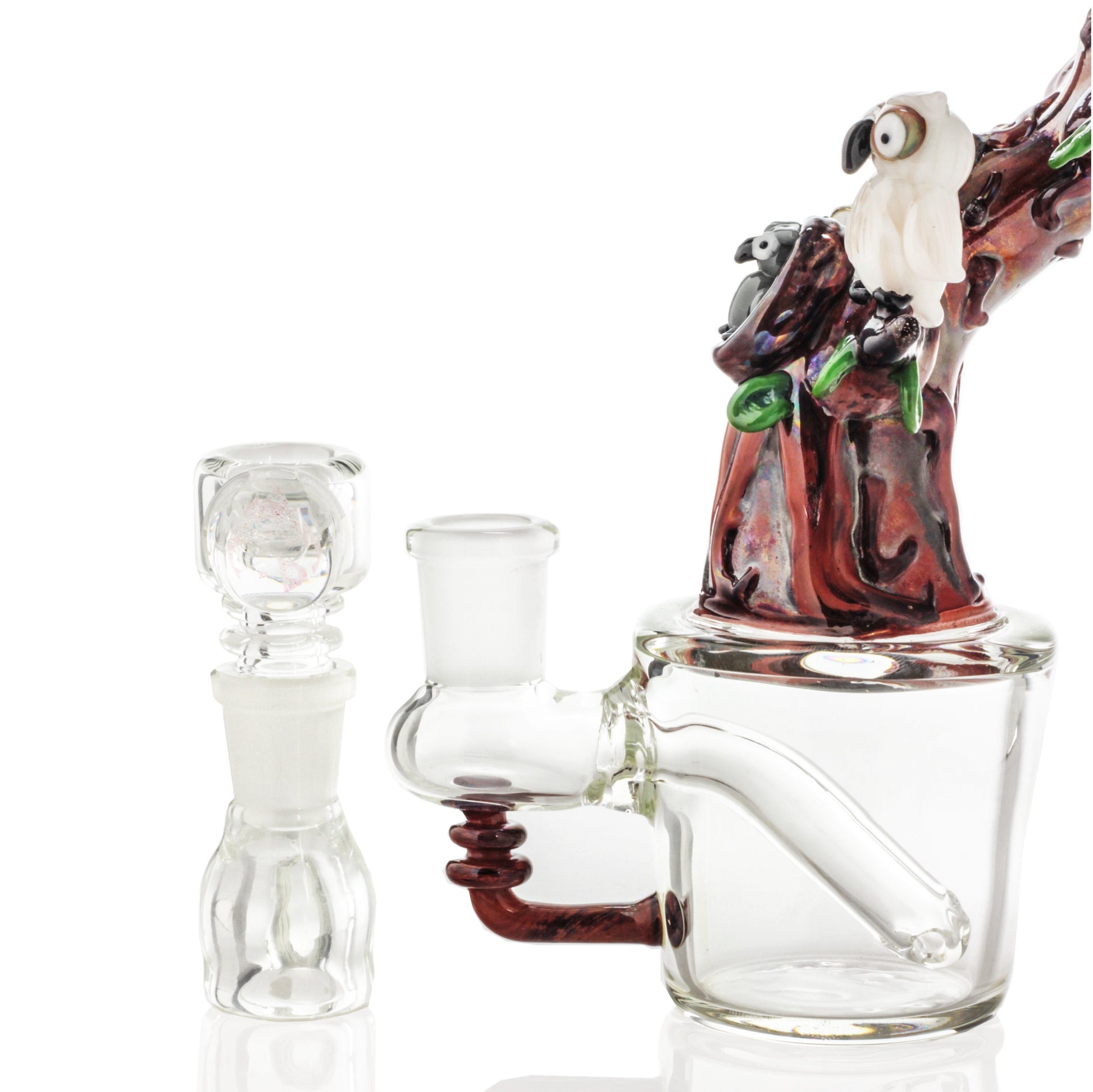 Empire Glassworks Hootie the Owl Nano Bong 