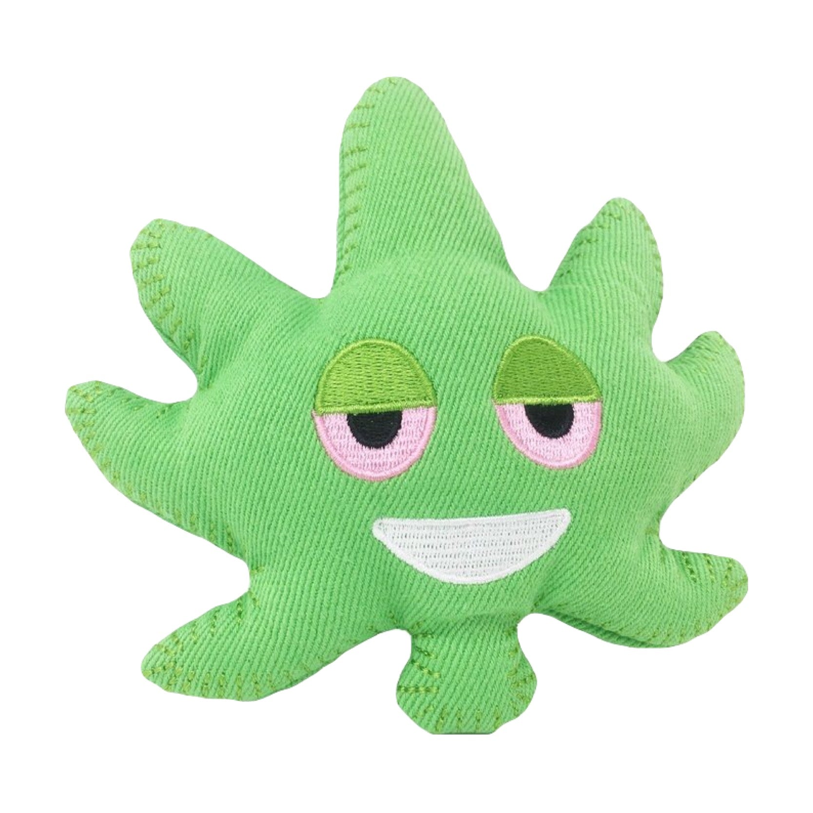 Dooby’s Pet Toys - Weed Leaf Emoji Hemp Dog Toy 🐶 