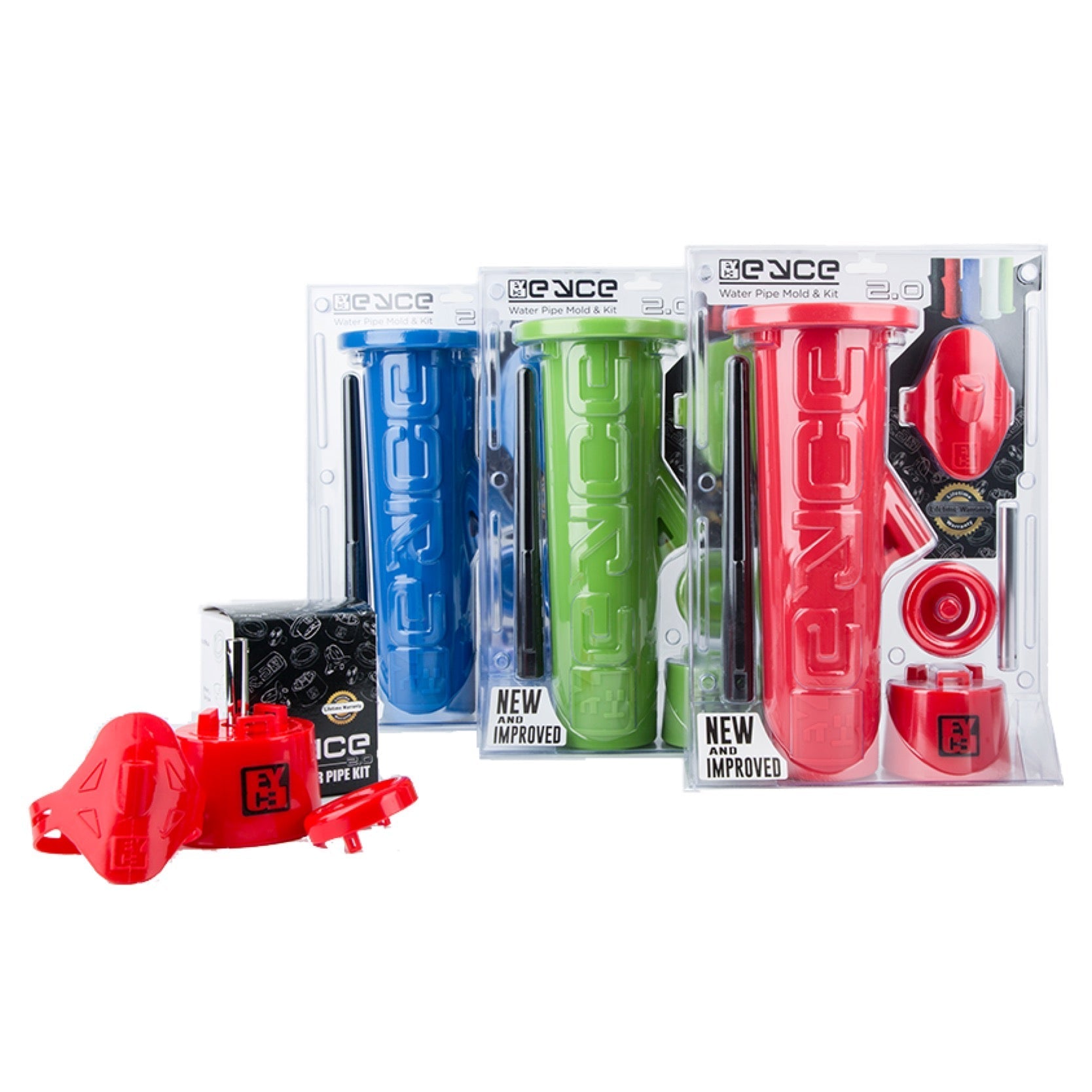 Eyce Mold 2.0 Solid Ice Water Pipe by Eyce | Mission Dispensary