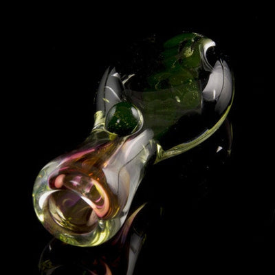 Flat Belly "Noctiluca" Illuminati Glass Chillum 