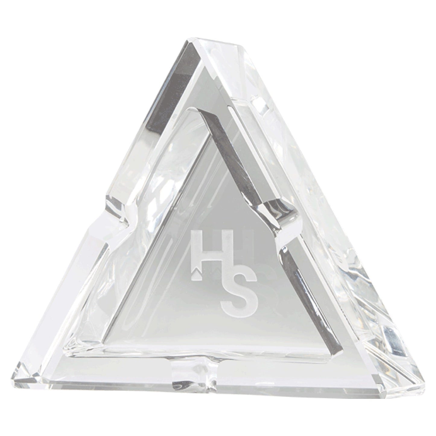 Higher Standards Crystal Glass Ashtray by Higher Standards | Mission Dispensary