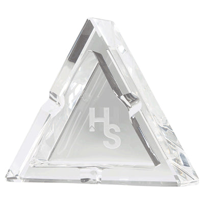 Higher Standards Crystal Glass Ashtray by Higher Standards | Mission Dispensary