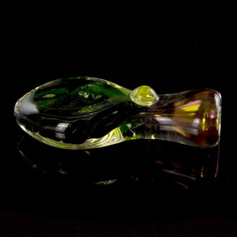 Flat Belly "Noctiluca" Illuminati Glass Chillum 