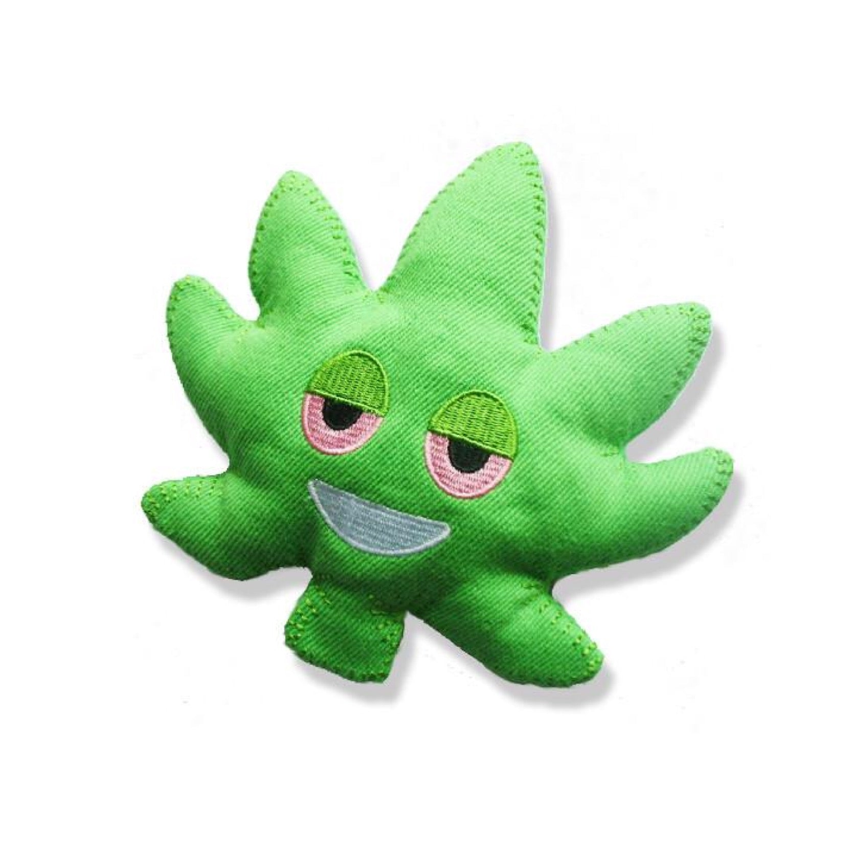 Dooby’s Pet Toys - Weed Leaf Emoji Hemp Dog Toy 🐶 