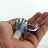 Fumed Glass “Viking Horn” Bowl Piece by Mission Dispensary | Mission Dispensary
