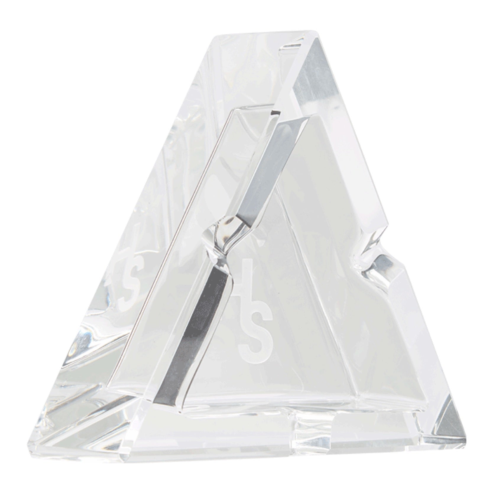 Higher Standards Crystal Glass Ashtray by Higher Standards | Mission Dispensary