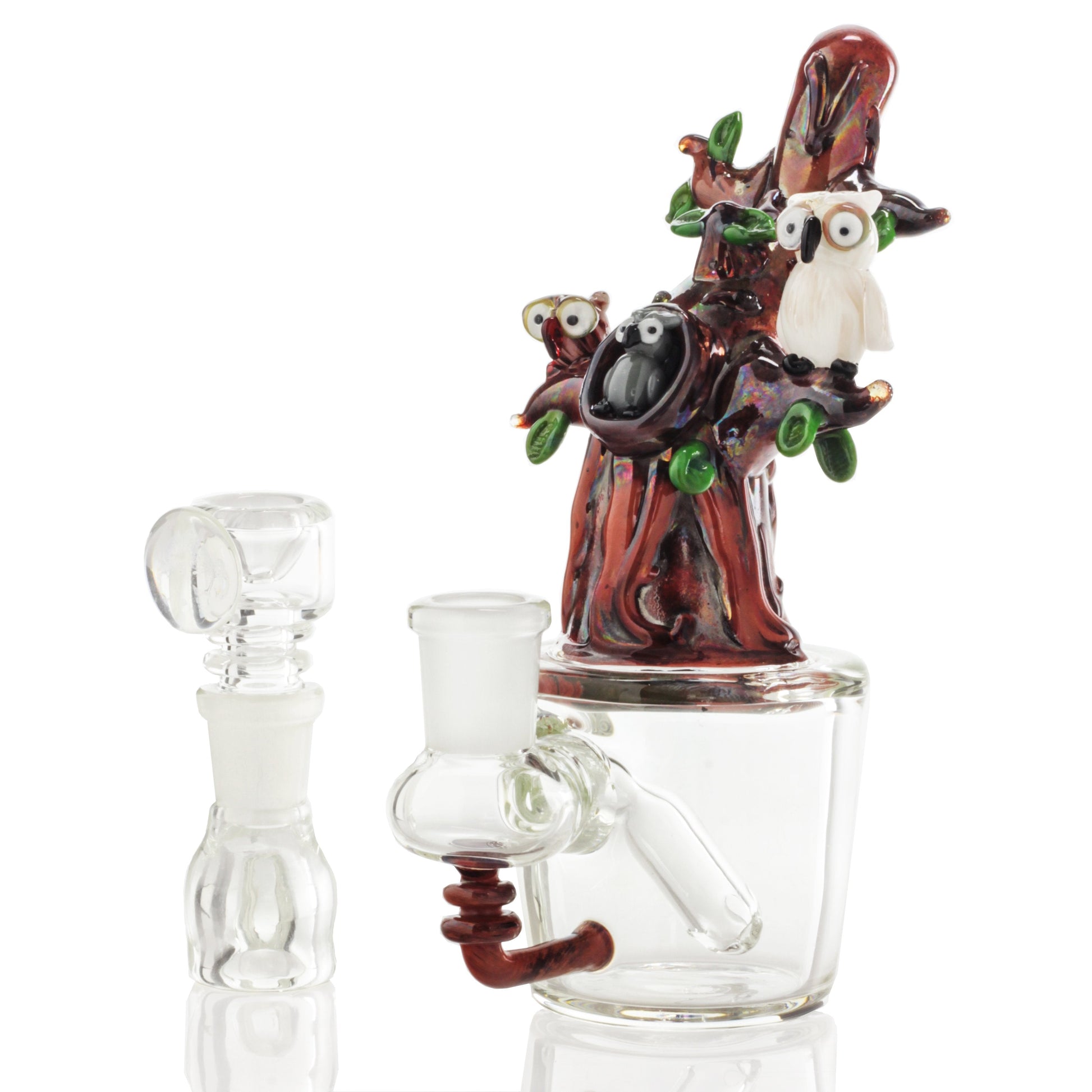 Empire Glassworks Hootie the Owl Nano Bong 