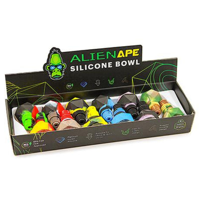 Space King Diamond Silicone Bowl Piece - 14/18mm Male by Space King | Mission Dispensary