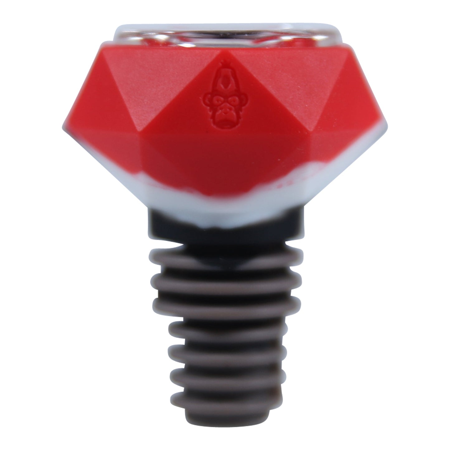 Space King Diamond Silicone Bowl Piece - 14/18mm Male by Space King | Mission Dispensary
