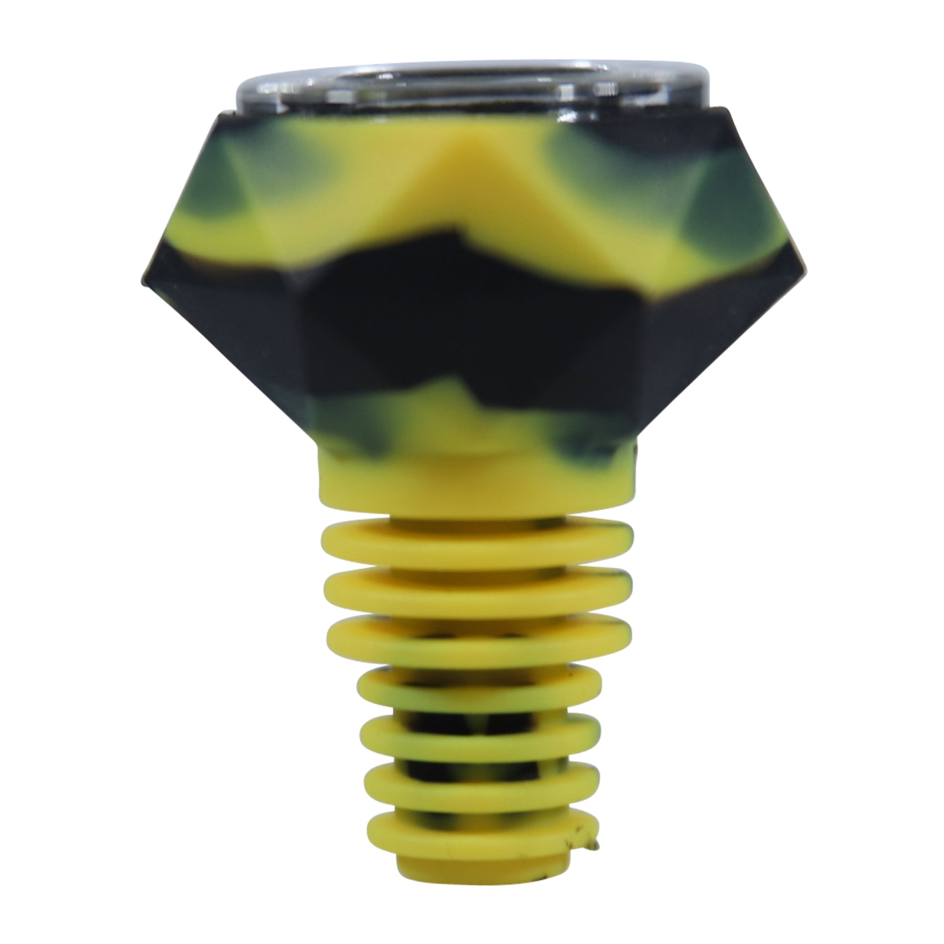 Space King Diamond Silicone Bowl Piece - 14/18mm Male by Space King | Mission Dispensary