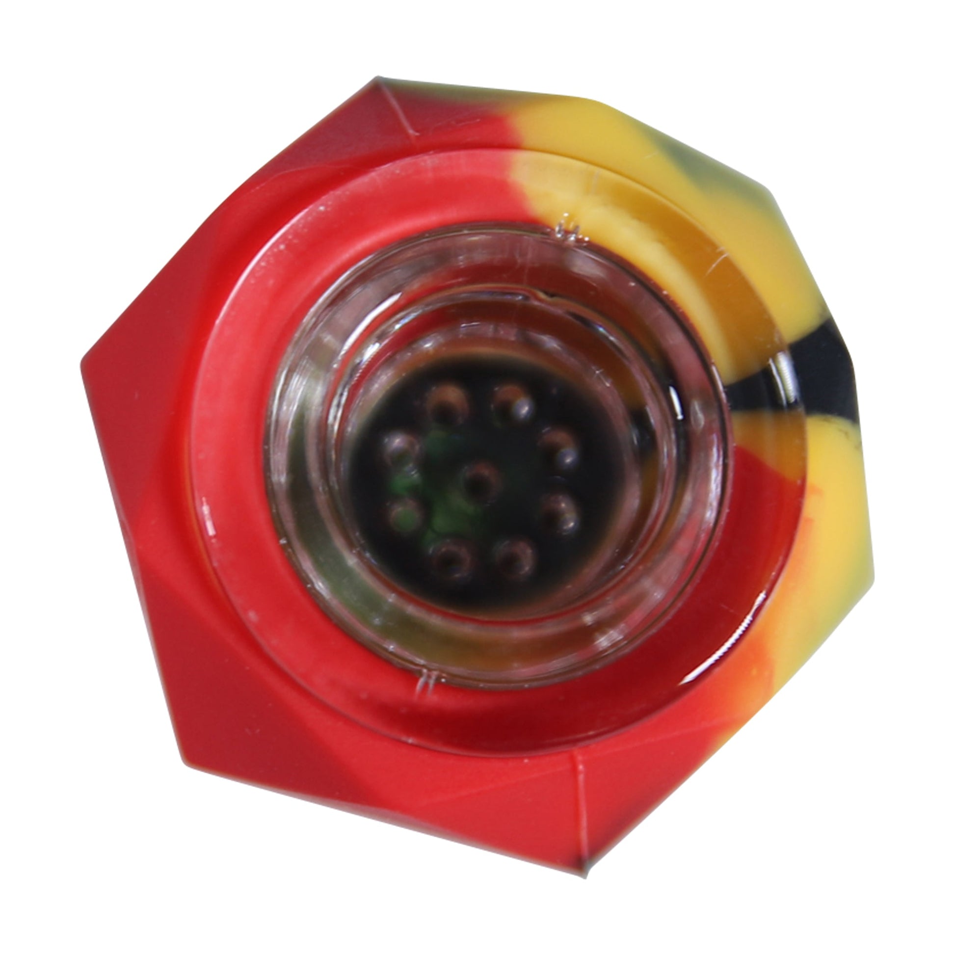 Space King Diamond Silicone Bowl Piece - 14/18mm Male by Space King | Mission Dispensary