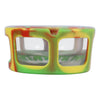 Space King Glass Ashtray w. Silicone Sleeve by Space King | Mission Dispensary