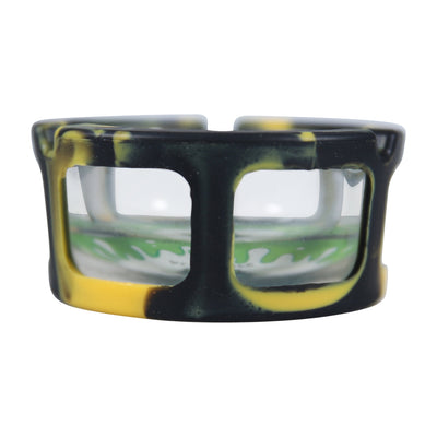 Space King Glass Ashtray w. Silicone Sleeve by Space King | Mission Dispensary