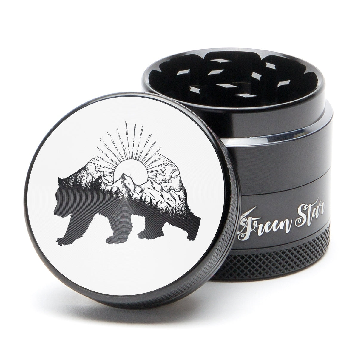 Green Star Creature Small 4-Piece Grinder by Green Star | Mission Dispensary