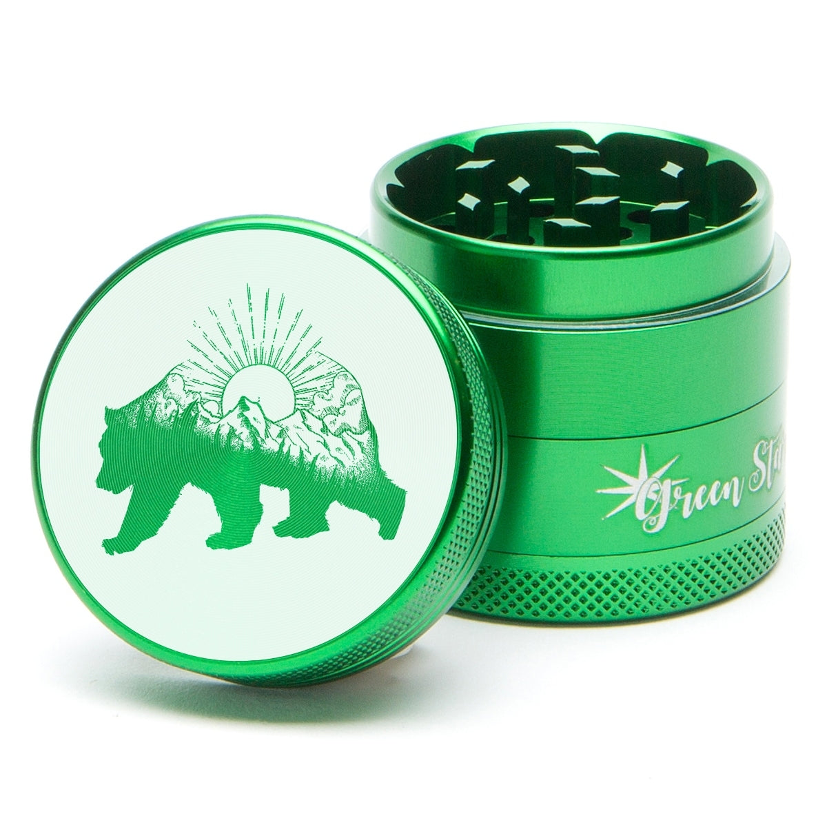 Green Star Creature Small 4-Piece Grinder by Green Star | Mission Dispensary