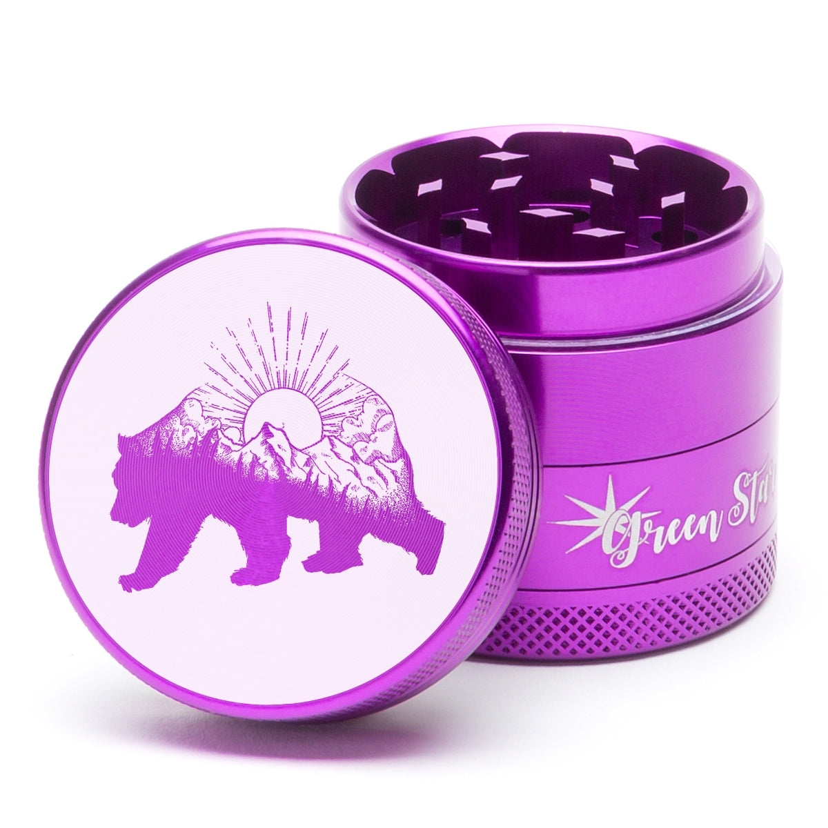 Green Star Creature Small 4-Piece Grinder by Green Star | Mission Dispensary