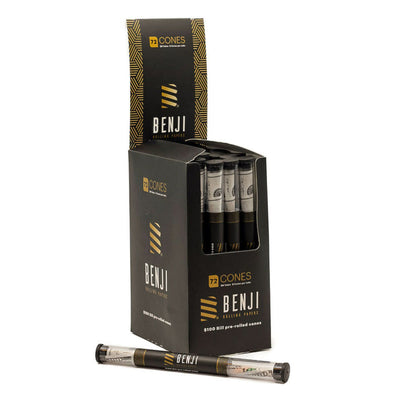 Benji $100 Dollar Bill Pre-Rolled Cones by Benji | Mission Dispensary