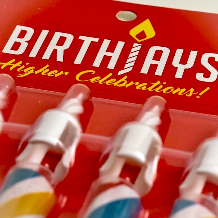 BirthJays Pre-Rolled Joint Birthday Candles 🎂 by BirthJays | Mission Dispensary