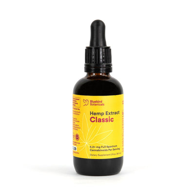 Bluebird Botanicals Hemp Classic (2oz, 500mg CBD) 💧 by Bluebird Botanicals | Mission Dispensary