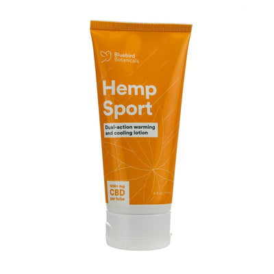 Bluebird Botanicals Hemp Sport Lotion (6oz, 1250mg CBD) by Bluebird Botanicals | Mission Dispensary