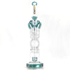 BoroTech 13 Swiss Cheeze Tunnel Recycler 🌿 by BoroTech Glass | Mission Dispensary