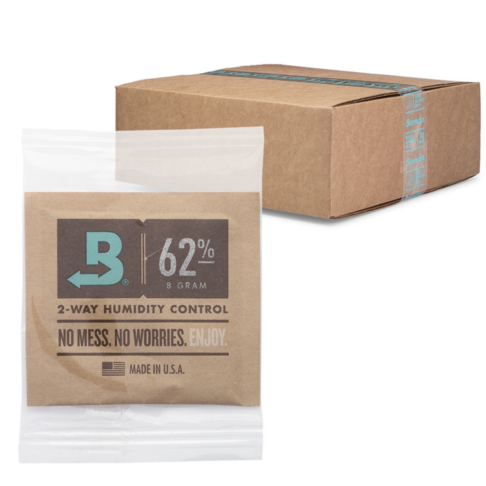 Boveda 62% 2-Way Relative Humidity Control Packs (Size 8) by Boveda Inc. | Mission Dispensary