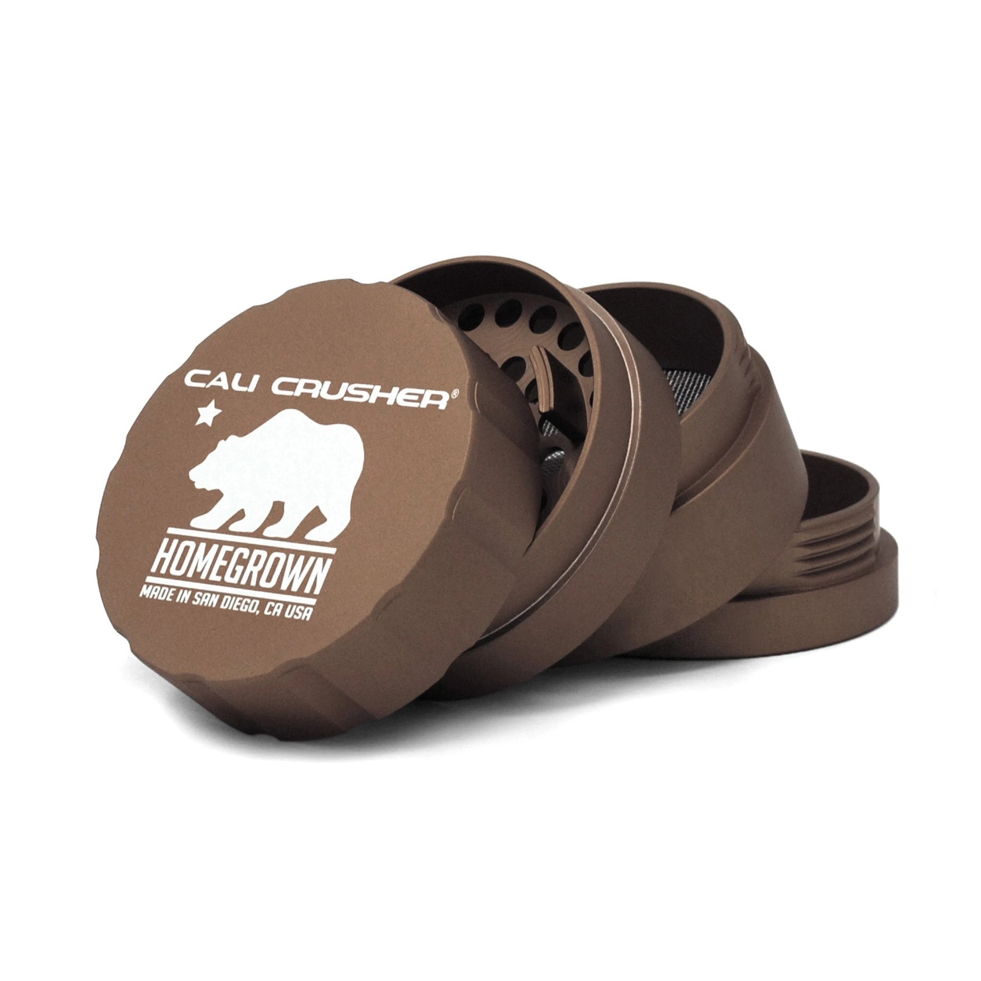 Cali Crusher Homegrown Large 4-Piece Grinder by Cali Crusher | Mission Dispensary