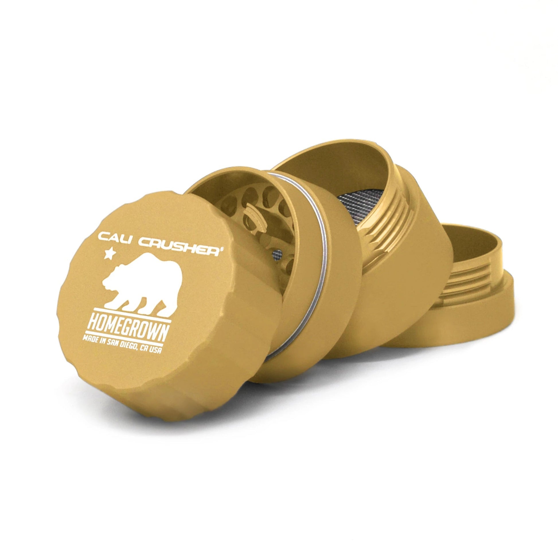 Cali Crusher Homegrown 4-Piece Pocket Grinder by Cali Crusher | Mission Dispensary