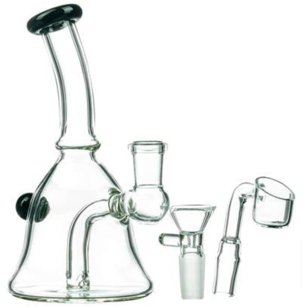 Mission Dispensary 6.5” Bell Base Dab Rig 🌿 by Mission Dispensary | Mission Dispensary