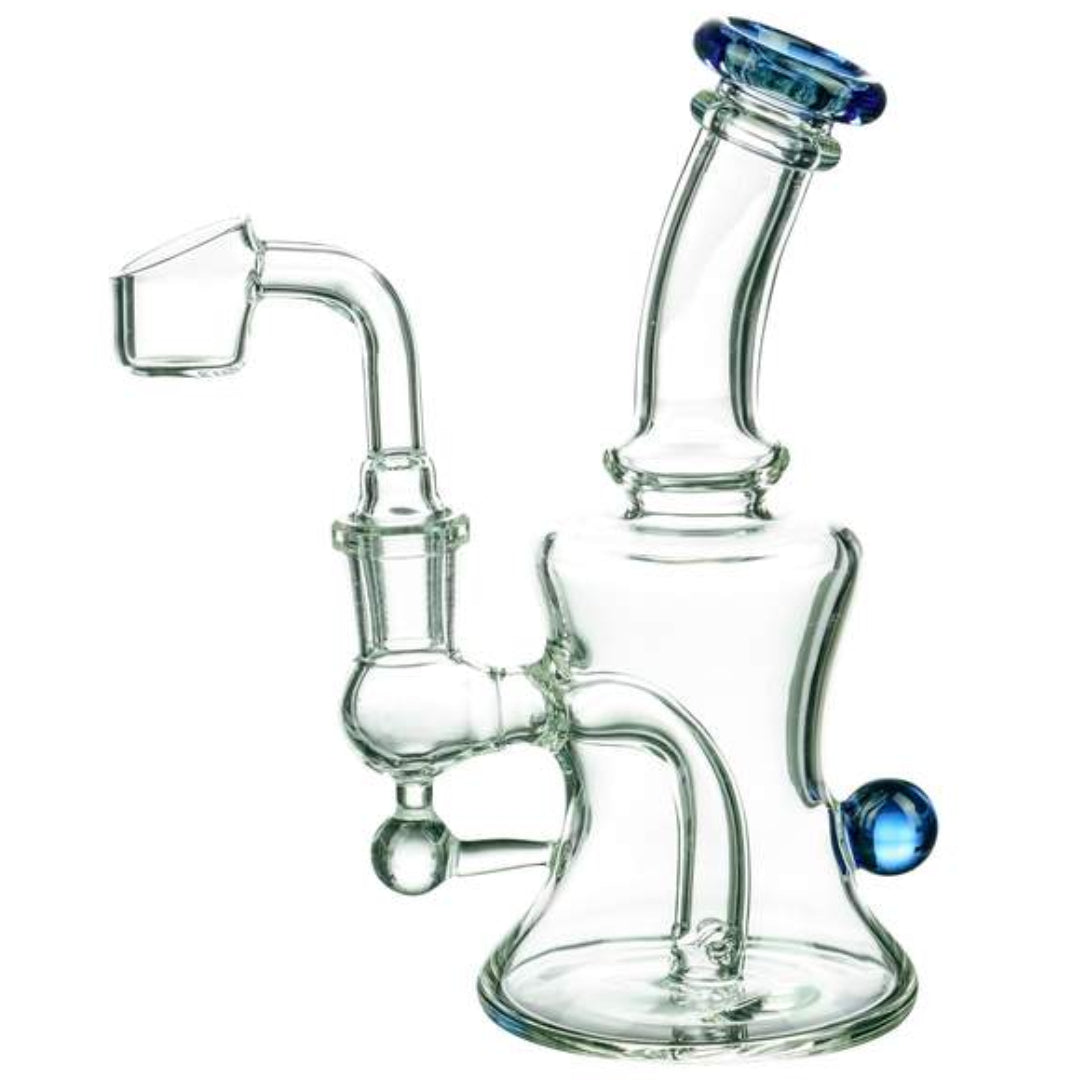 Mission Dispensary 6.5” Marble Studded Dab Rig 🌿 by Mission Dispensary | Mission Dispensary