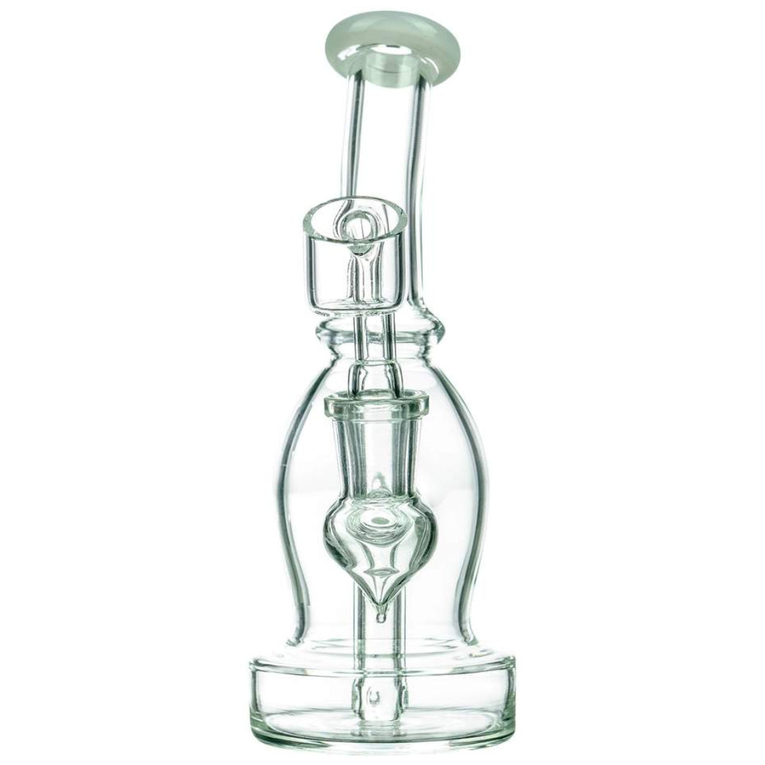 Mission Dispensary 6.5” Curved Body Dab Rig 🌿 by Mission Dispensary | Mission Dispensary