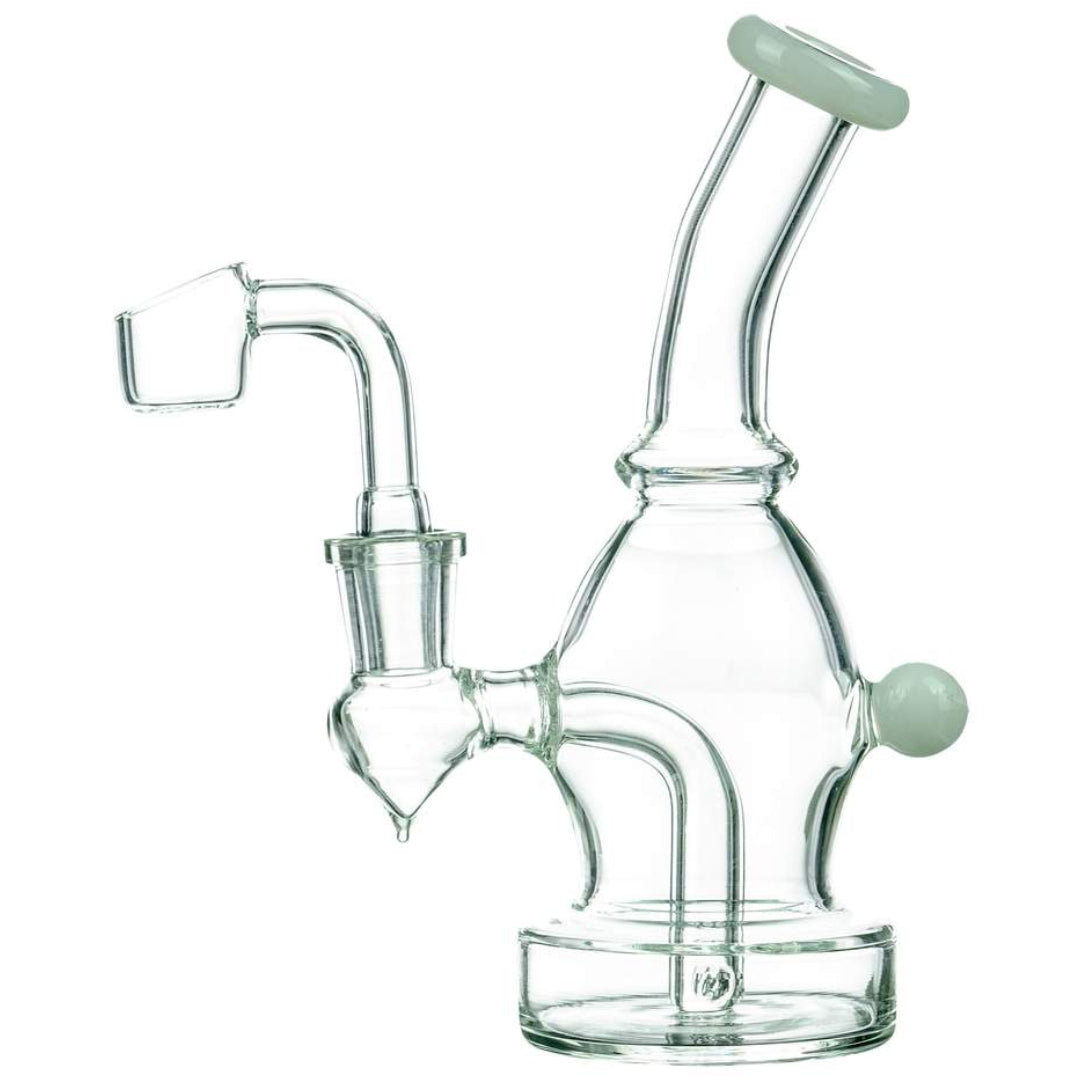 Mission Dispensary 6.5” Curved Body Dab Rig 🌿 by Mission Dispensary | Mission Dispensary