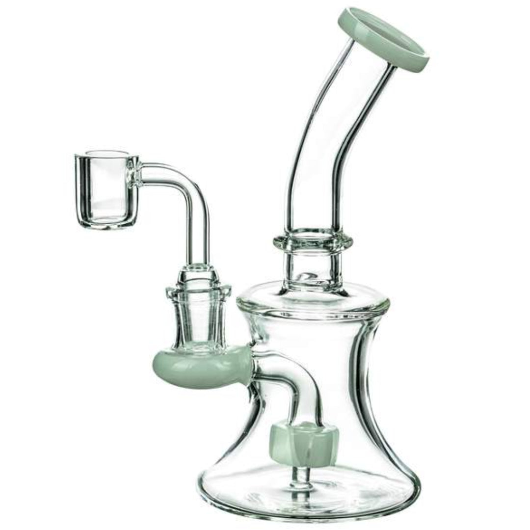 Mission Dispensary 7” Hourglass Dab Rig 🌿 by Mission Dispensary | Mission Dispensary