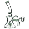 Mission Dispensary 7” Hourglass Dab Rig 🌿 by Mission Dispensary | Mission Dispensary