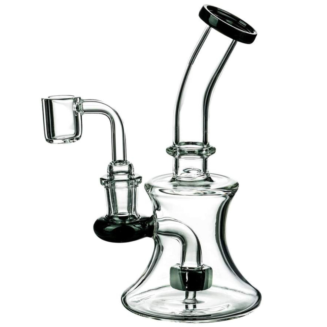 Mission Dispensary 7” Hourglass Dab Rig 🌿 by Mission Dispensary | Mission Dispensary