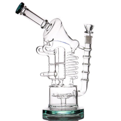 Dyspensr 14” Microscope Recycler Bong 🌿