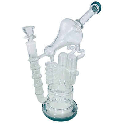 Dyspensr 14” Microscope Recycler Bong 🌿